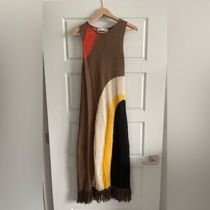 Zara fringe dress